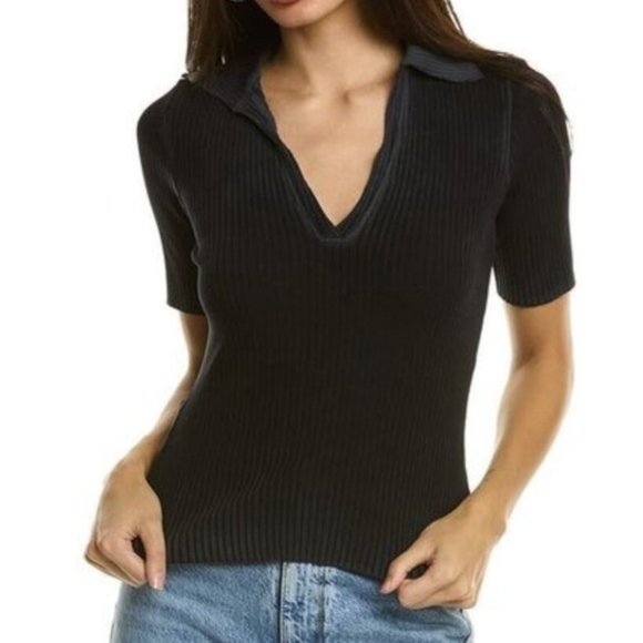 Cotton Citizen Tops - Cotton Citizen Ibiza Short Sleeved Polo